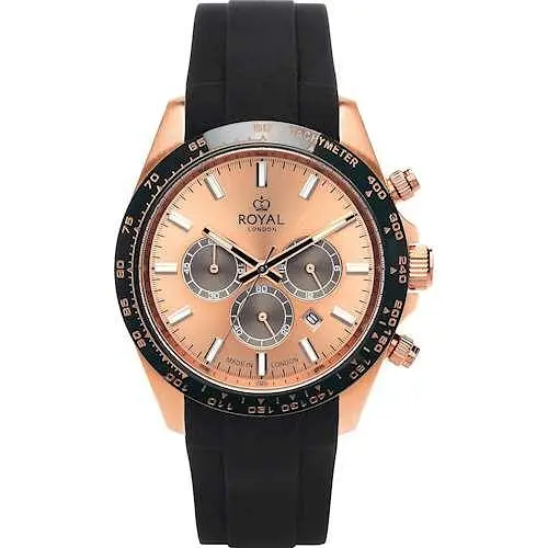 Мужские водонепроницаемые наручные часы Royal London 41410-05 кварцевые