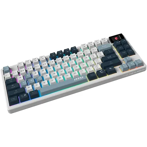 Клавіатура MSI Forge GK600 TKL Wireless UA White S11-43UAP01-HH9 (135197) - фото 3