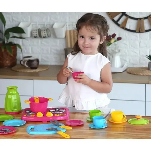 Іграшка Technok Toys Кухонний набір ТехноК (3589), 38 предметів - фото 3