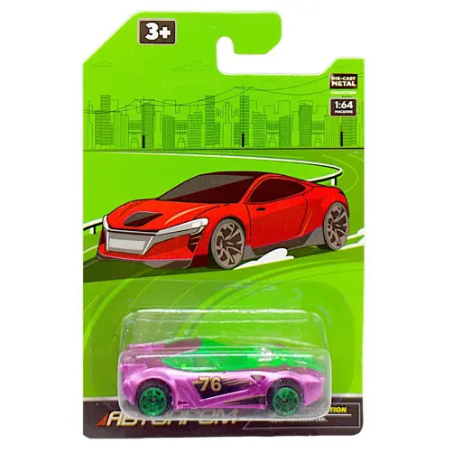 Металева автомодель Автопром 1:64, планшет (В асортименті) AP7516