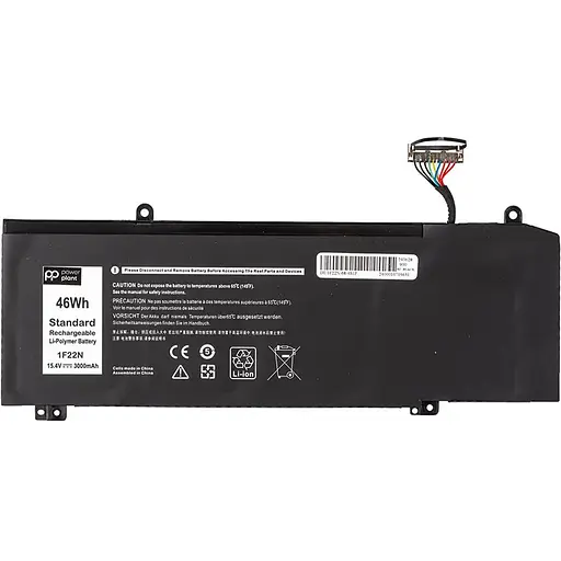 Акумулятор PowerPlant для ноутбуків DELL Alienware M15 R1 2018 (1F22N) 15.2V 3750mAh