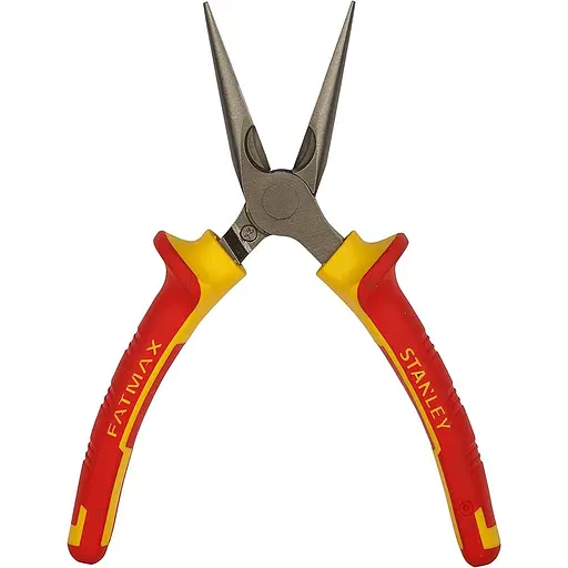 Плоскогубці електрика Stanley MaxSteel VDE 1000V з видовженими губками ізольовоні 160 мм (0-84-006) - фото 3