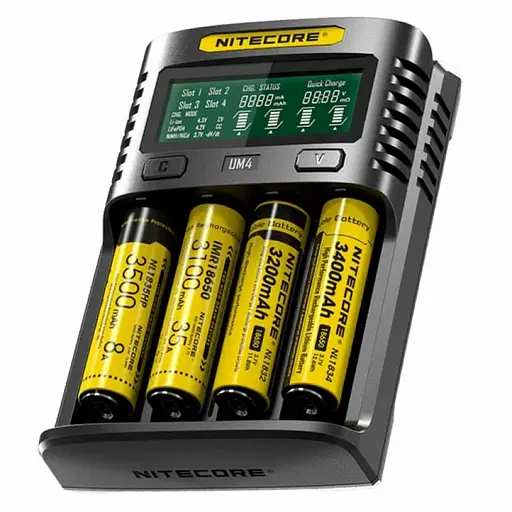 Зарядное устройство Nitecore UM4 для аккумуляторов Li-Ion IMR LiFePO4 - фото 4