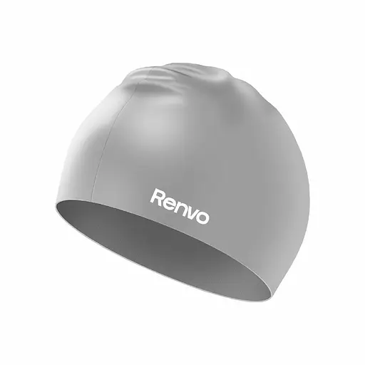 Доросла Шапочка для плавання Renvo Keles Сірий Уні OSFM (2SC100-02) - фото 5