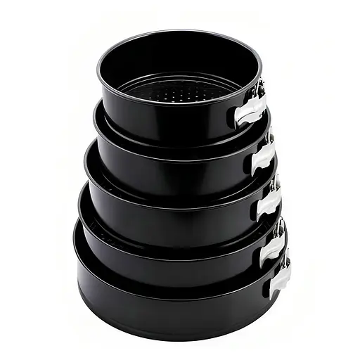 Набір роз'ємних тефлонових форм з шести предметів (18/20/22/24/26/28 см), A-plus 81476 - фото 1