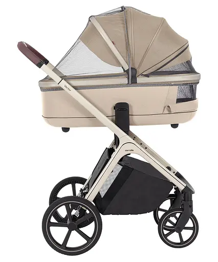 Універсальна коляска-книжка Carrello Vector CRL-6550 2в1 Seashell Beige - фото 4