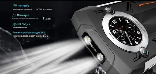 Смартфон Blackview BV8200 12/256 ГБ чорний - фото 6