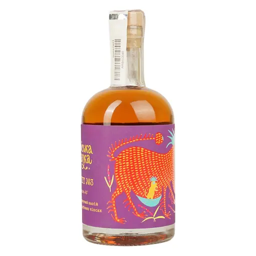 Зерновой спиртной напиток настоянный на чипсах дубовых Поліська казка Рецепт номер 3 45% 0.5 л - фото 4