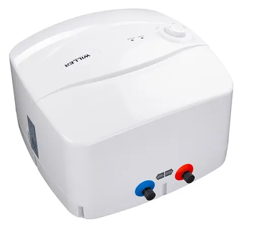 Водонагреватель Willer Optima Mini, 2 кВт, мокрый ТЭН, 25 л, вертикальный, квадратный, под мойкой, белый (PU25R) - фото 4