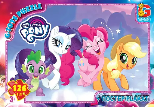 Пазли G-Toys My Little Pony, 117 елементів, MLP015