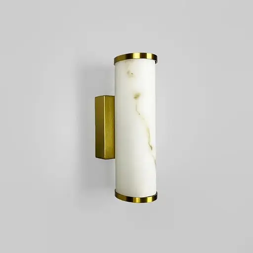 Бра Line F з імітацією мармуру з латунним корпусом Ø6х20 см Арт. WJ366/60*200H - фото 1