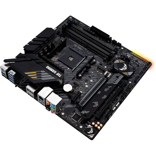 Материнская плата Asus TUF Gaming B550M-PLUS sAM4 B550 4xDDR4 M.2 HDMI DP mATX - фото 5