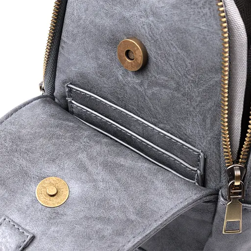 Сумка Vintage через плечо из экокожи 13х23х7 см sum0026983 - фото 7