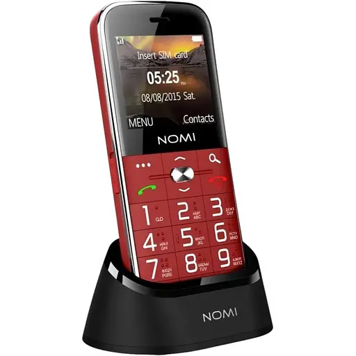 Мобільний телефон Nomi i220 Red - фото 2
