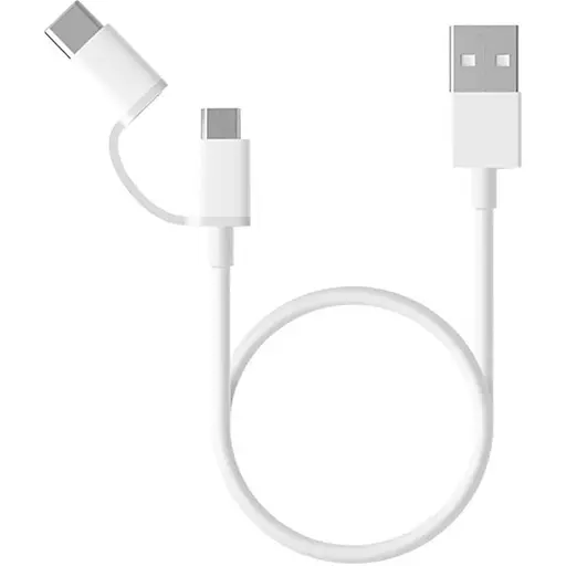 Кабель Xiaomi Mi USB cable 2 в 1 мicro + Type-C SJV4082TY оригинальный