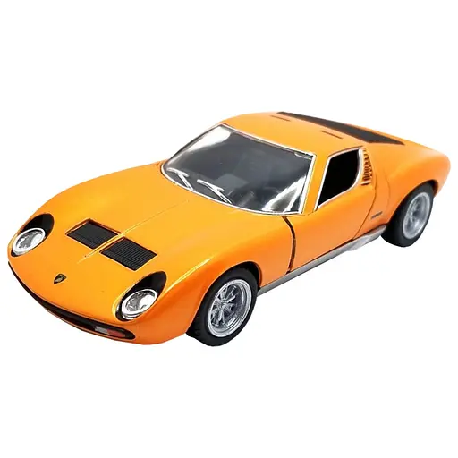 Колекційна машинка "Lamborghini Miura P400 SV" Kinsmart KT5390W(Orange) масштаб 1:42 - фото 1