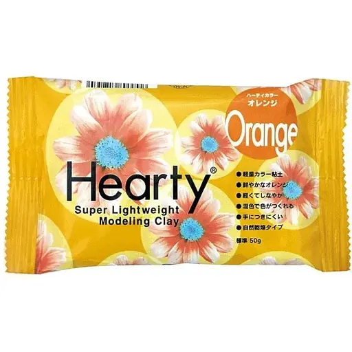 Пластика самозастигаюча Padico Hearty Оранжева 50 г - фото 1