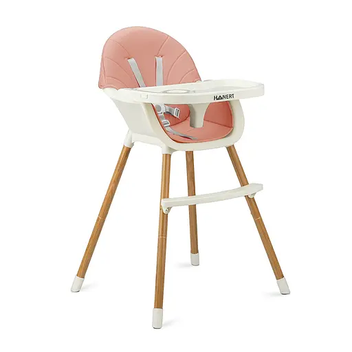Стульчик для кормления 2в1 Hanert Liebe Pink