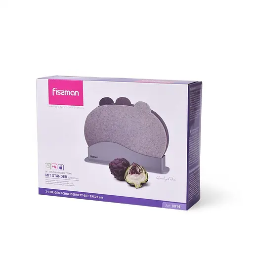 Набор досок Fissman 3шт. + подставка (8014) - фото 4