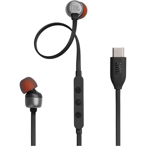 Навушники JBL Tune 310C USB-C Black (JBLT310CBLK) - фото 2