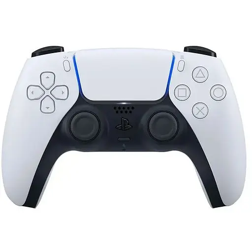 Геймпад беспроводной Sony PlayStation DualSense белый (9399902) - фото 1
