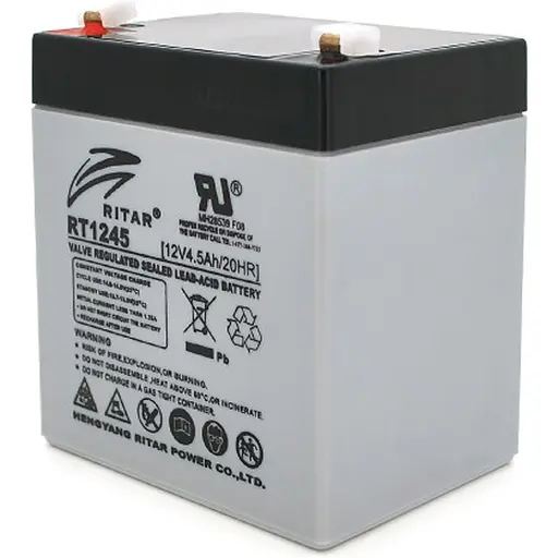 Акумулятор Ritar AGM 12V (12V/4.5Ah/54Wh) (RT1245) [125661] - фото 3