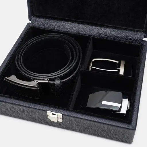 Ремінь Sergio Torri чоловічий зі шкіри пітона acs0032046 - фото 4