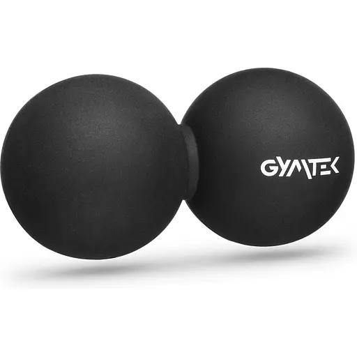 Массажный мяч Gymtek 63 мм двойной черный - фото 7