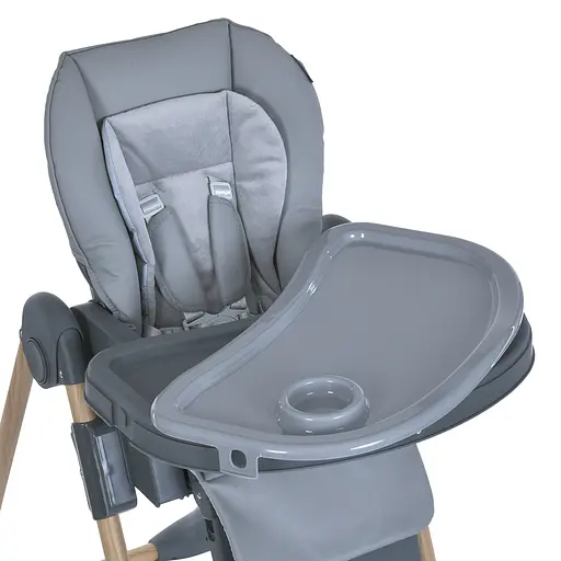 Стульчик для кормления ME 1115-W CRAFT Gray - фото 7