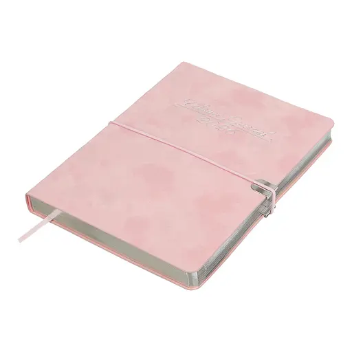 Щоденник датований Buromax Velour 2026 A5 рожевий (BM.2134-10) - фото 2