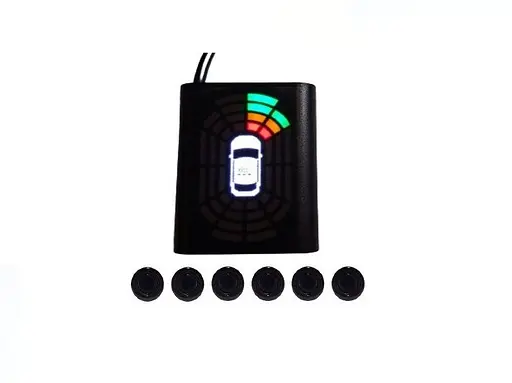 Парктроник Parkcity Kharkiv 6128/6M Black 6-датчика