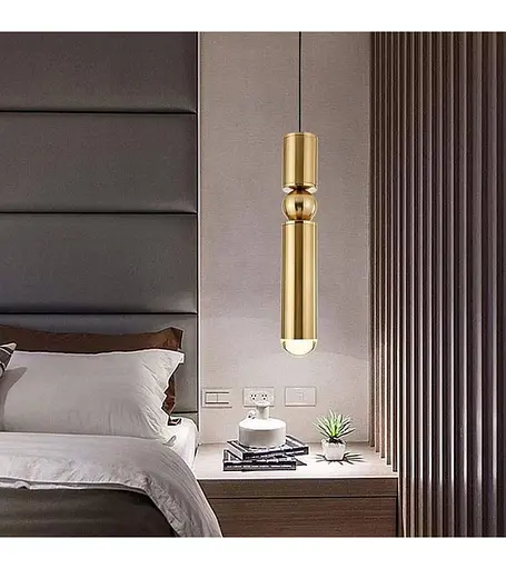 Люстра-підвіс Romin D50GD золото - фото 1