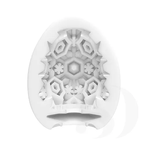 Мастурбатор яйцо Tenga Egg Snow Crystal белый - фото 2
