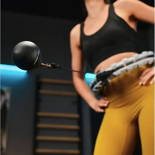 Хулахуп Trex Sport TX-020CHH массажный с утяжелителем и счетчиком серый - фото 8