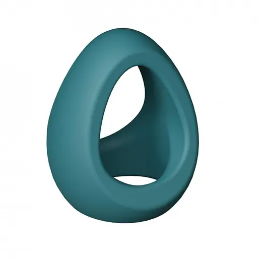 Эрекционное кольцо Love To Love Flux Ring Black Teal Me 3 см бирюзовый - фото 3