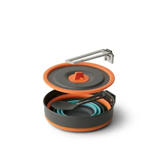 Набір посуду Sea To Summit Frontier UL Collapsible One Pot Cook Set w/Sack (1033-STS ACK025031-122108) - фото 6