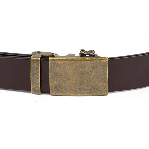 Ремінь шкіряний Vintage чоловічий 115х3,4 см acs0014821 - фото 4