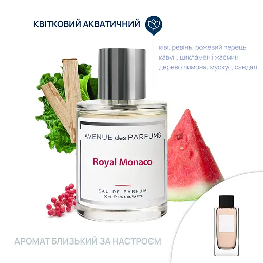 Парфумована вода Royal Monaco Avenue des Parfums 50 мл - фото 2