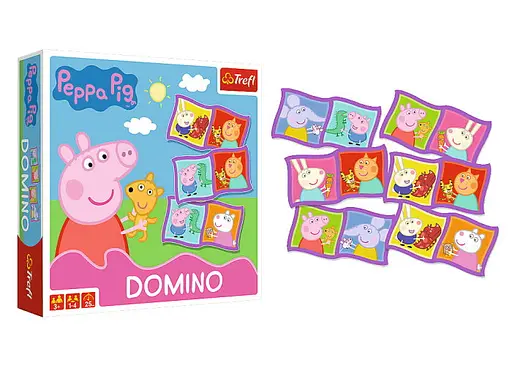 Настільна гра Trefl Доміно. Свинка Пеппа (Domino: Peppa Pig) (02066) - фото 4