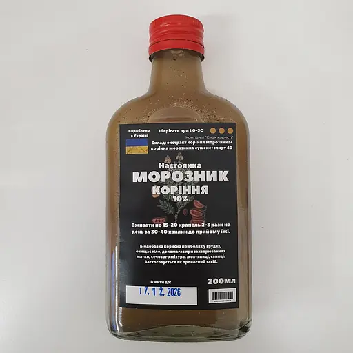 Настоянка на корінні морозник 200 мл - фото 1