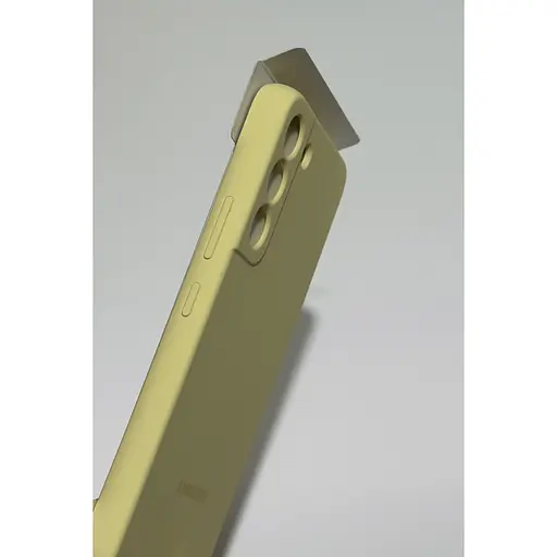 Оригінальний силіконовий чохол Samsung Silicone Cover для Samsung Galaxy S22 Plus (S906) Butter Yellow EF-PS906TYEGRU - фото 6