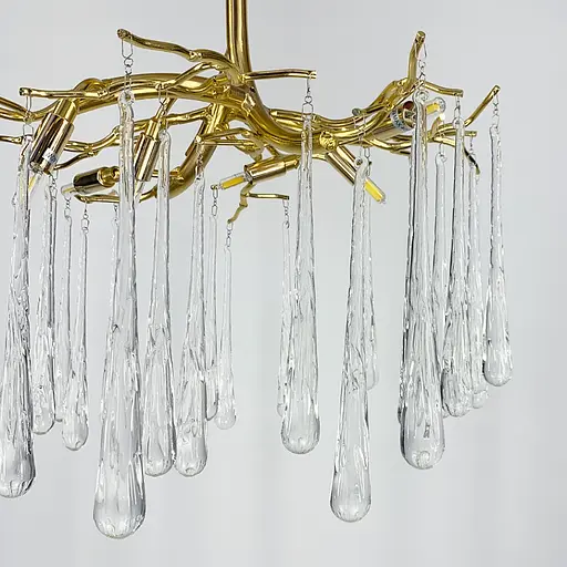 Завораживающая люстра с двумя вариантами подвесов Line.F Диаметр 60см - фото 5