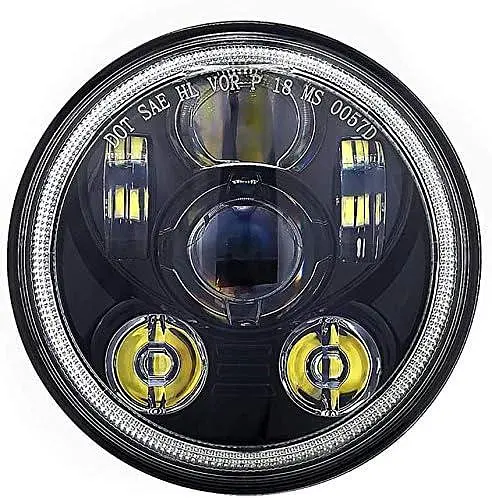 Універсальні світлодіодні led фари 5.75 дюймів Led DRL LED DRL ДХО (90105) - фото 2