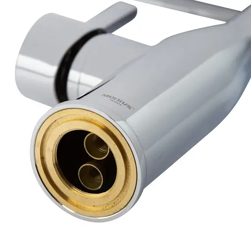 Змішувач для кухні Mixxus Premium Summer 017 Black з гнучким виливом MI6961 Чорний матовий - фото 2