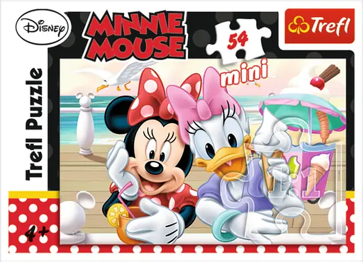 Набор Пазлы - (54 элм. мини) - "Мини маус" / Дисней: Мики Маукс - фото 1