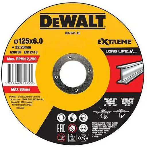 Круг шліфувальний DeWalt Extreme (DX7941) - фото 1