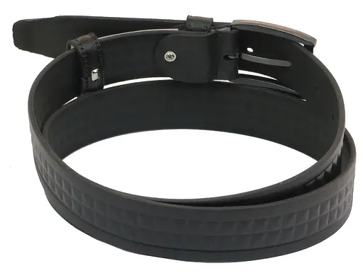 Ремінь шкіряний Skipper чоловічий 114-134х3,3 см acs0017559 - фото 3