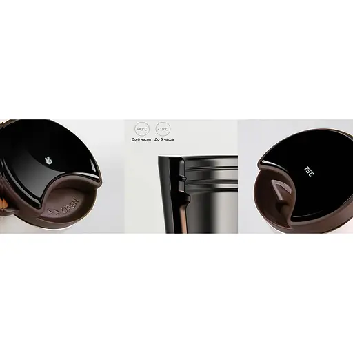 Термос Kiss Kiss Fish Smart Coffee Tumbler S-45WG - фото 3