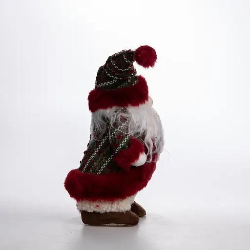 Новорічна фігурка Скандинавський Санта 15×14×38 см Червоний Yiwu CR-4-9 - фото 4