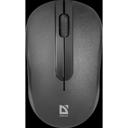 Мышка Defender Datum MM-285, беспроводная, 3 кн. 1600 dpi, черная